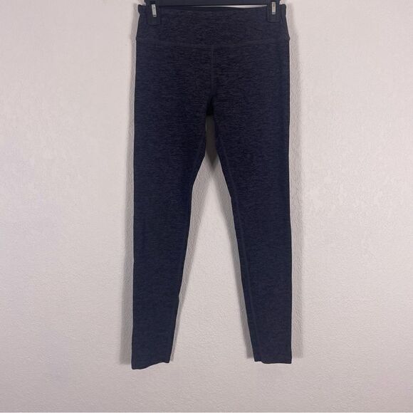 Beyond Yoga Heathered Grey Leggings - Picture 1 of 9